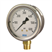[76254660] Wika 113.53 Series Liquid Filled Pressure Gauge, 1.5" Dial, 0-30 PSI/Bar, 1/4" NPT Brass Bottom Mount