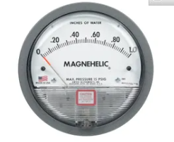[2006-NIST] Series 2000 Magnehelic® Differential Pressure Gauge, Range 0-6.0" Water Column, Minor Divisions .20", NIST Traceable Certification