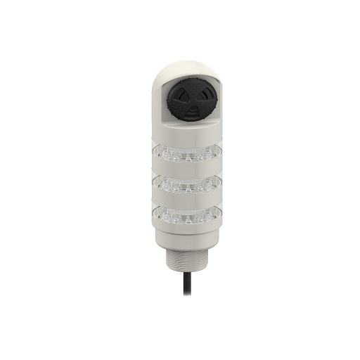 [85272] TL50BL Tower Light: 3-Color Sealed Loud Pulsed Audible Indicator (TL50BLGY2R1ALS3)