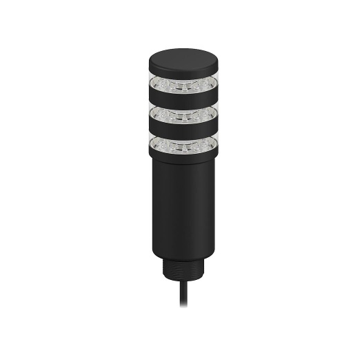 [85563] Beacon Tower Light, Gray Housing: 3-Color Indicator (TL50BLZGYR2C)
