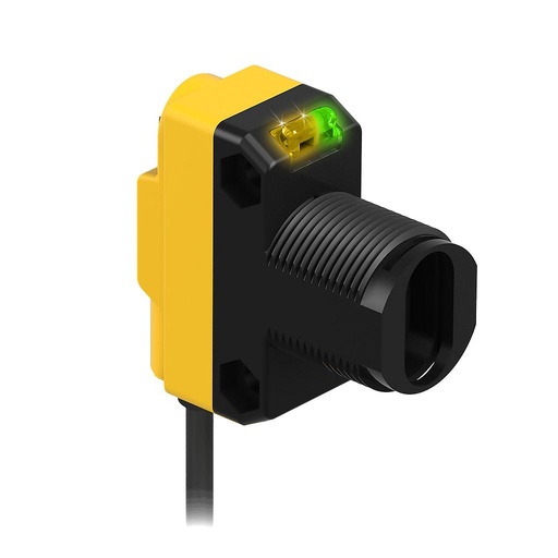[02797] WORLD-BEAM QS18Series: Glass Fiber; Range: Depends on Fiber; Input: 10-30 V dc; Output: Complementary Solid-State PNP; 150 mm (6 in) M8 Pigtail QD (QS18VP6FQ)