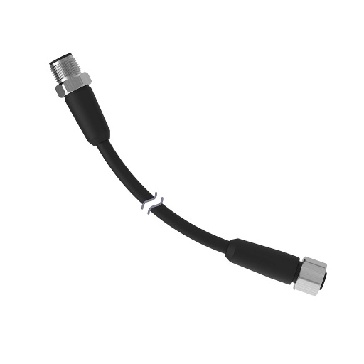 [96018] Cordset A-Code M12 to A-Code M12 Double Ended (MQDEC-WDSS-403SS)