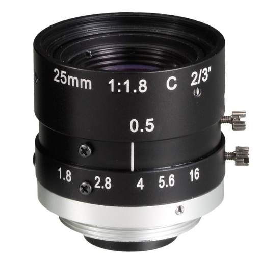 [97349] Megapixel C-Mount 25 mm Lens (LCF25LEVMP)
